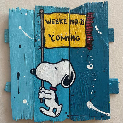Peinture WE is coming par Marie G.  | Tableau