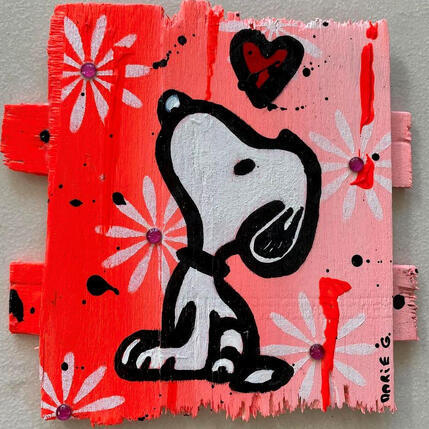 Painting LOVE by Marie G.  | Painting