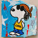 Gemälde Cool von Marie G.  | Gemälde Pop-Art Pop-Ikonen Holz Acryl