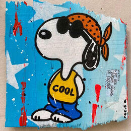 Peinture Cool par Marie G.  | Tableau Pop-art Acrylique, Bois Icones Pop
