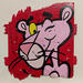Painting Clin d'oeil by Marie G. | Painting Pop-art Pop icons Acrylic Gluing