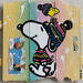 Painting Balade hivernale by Marie G. | Painting Pop-art Pop icons Wood Acrylic Gluing
