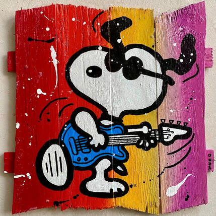 Painting ROCK by Marie G.  | Painting