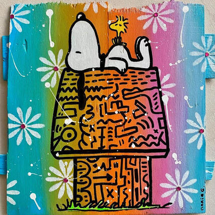 Painting Méditation by Marie G.  | Painting