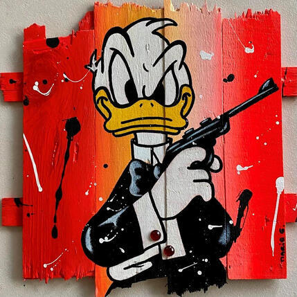 Painting Donald bond by Marie G.  | Painting