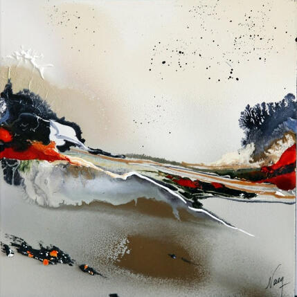 Painting C2766 by Naen | Painting Abstract Acrylic, Ink