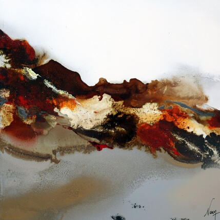 Painting C3991 by Naen | Painting Abstract Acrylic, Ink