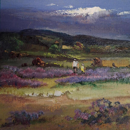 Painting Camino de casa by Cabello Ruiz Jose | Painting