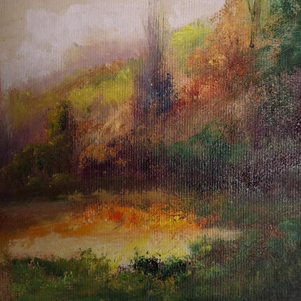 Painting Contraste del paisaje by Cabello Ruiz Jose | Painting