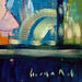 Gemälde Ce que je ne confie qu’à vous von Ral Lourdes | Gemälde Figurativ Alltagsszenen Acryl