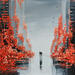 Painting Bruissement végétal by Galloro Maurizio | Painting Figurative Urban Oil