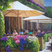 Peinture Café et Fleurs par Murgatroyd Daniel | Tableau