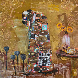 Painting Mon âme sœur  by Romanelli Karine | Painting