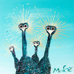 Painting Effervescius by Moogly | Painting