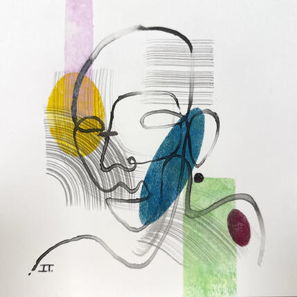 Painting Entité by Detovart | Painting