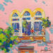 Peinture From an Achrafieh Balcony par Kadamani Jamal | Tableau
