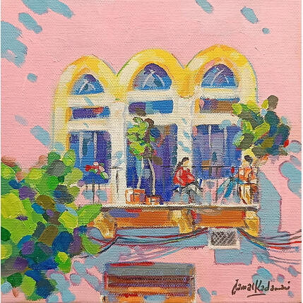 Peinture From an Achrafieh Balcony par Kadamani Jamal | Tableau