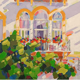 Peinture Mar Mikhael par Kadamani Jamal | Tableau