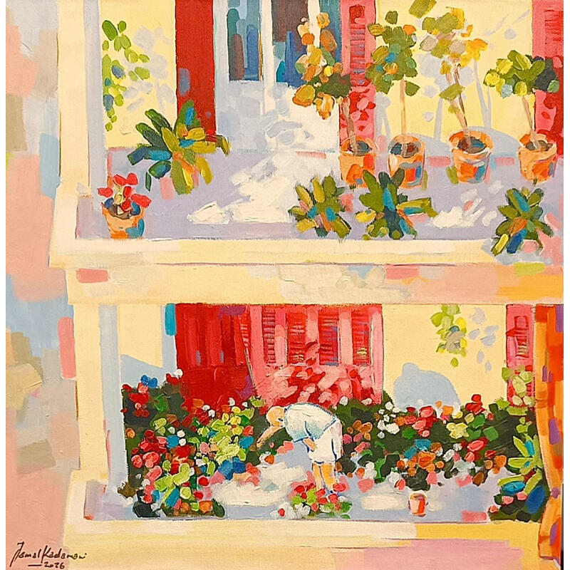 Painting Gemayzeh by Kadamani Jamal | Painting