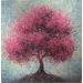 Peinture Under the blossom sky par Antoniuk Nadiia | Tableau