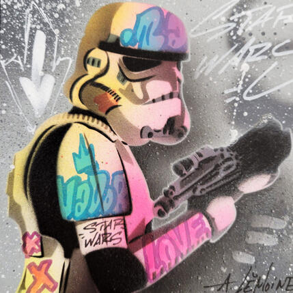 Painting StormTrooper is back by Lemoine Mael | Painting