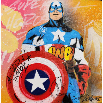Painting The Best Captain by Lemoine Mael | Painting