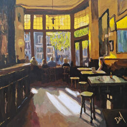 Painting Bar Light by Murgatroyd Daniel | Painting