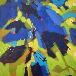 Painting Neon Party by Kivisto Jamie | Painting