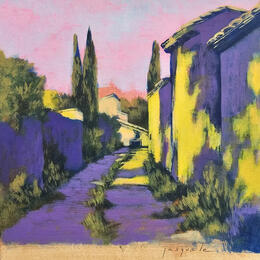 Painting Soleil de Provence by Pasquale | Painting