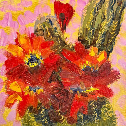 Painting Thorny Sisters by O'Donnell Karen | Painting Impressionism Oil Landscapes