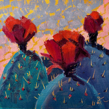 Painting Pretty Blooms by O'Donnell Karen | Painting