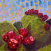 Painting Prickly Pear by O'Donnell Karen | Painting Impressionism Landscapes Oil