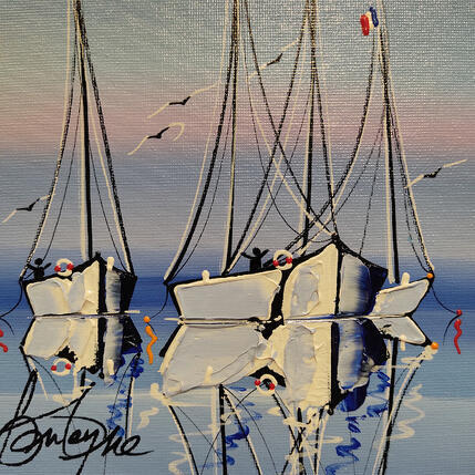 Gemälde Au large d'Antibes von Fonteyne David | Gemälde