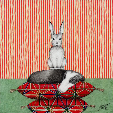 Painting Complices by Ann R | Painting