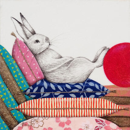 Painting Un peu d'exercices by Ann R | Painting