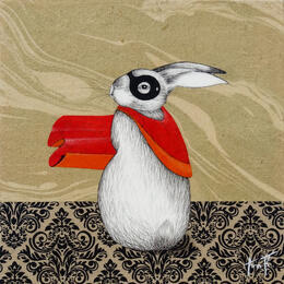 Painting Coup de vent by Ann R | Painting