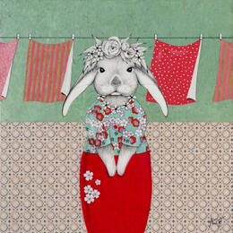 Painting Un air de Dolce Vita by Ann R | Painting