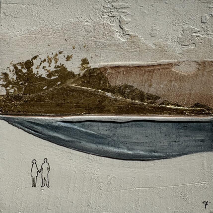 Peinture CONFIDENZE par Roma Gaia | Tableau