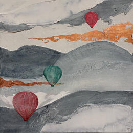 Painting VIVERE by Roma Gaia | Painting