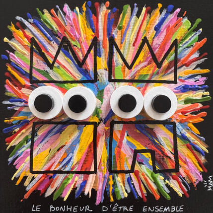 Painting Le bonheur by Mam | Painting