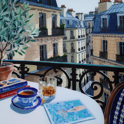 Painting David choisissait ses liquides by Auriol Philippe | Painting