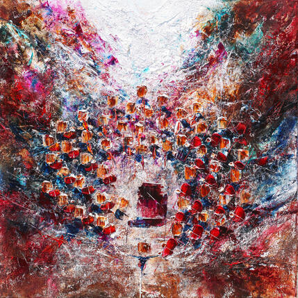 Peinture Concerto Zao par Reymond Pierre | Tableau Figuratif Huile Musique