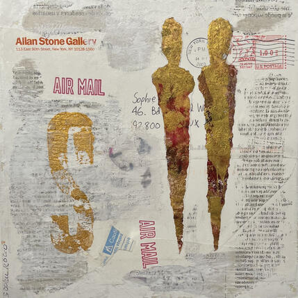 Painting Air mail by Rocco Sophie | Painting