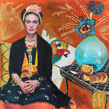Painting Pour Frida  by Romanelli Karine | Painting