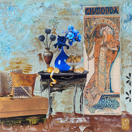 Painting Sarah  by Romanelli Karine | Painting