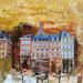 Painting Moules frites by Romanelli Karine | Painting Figurative Acrylic Gluing