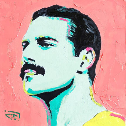 Gemälde Freddie Mercury von G.C.Popartist | Gemälde