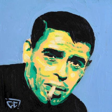 Painting Jacques Brel by G.C.Popartist | Painting