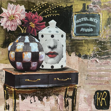 Painting Hotel Ritz  by Romanelli Karine | Painting