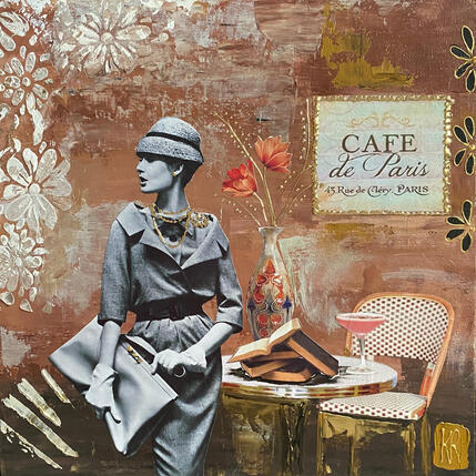Painting 43 rue de Cléry by Romanelli Karine | Painting